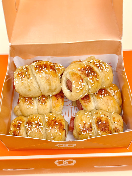 Mini Pretzel Dogs