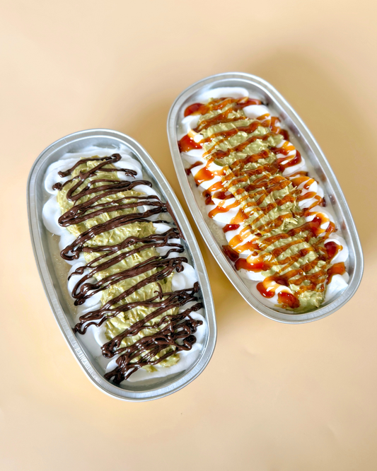 Pistachio-Kunafa Tres Leches Tub
